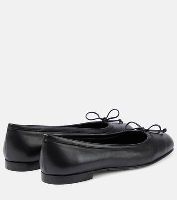 Veralli leather ballet flats | Manolo Blahnik
