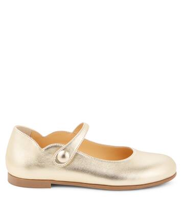 Ballerine Melodie Chick in pelle metallizzata | Christian Louboutin Kids