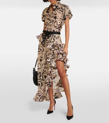 Bluse Matchmaker aus Leinen und Seide | Zimmermann