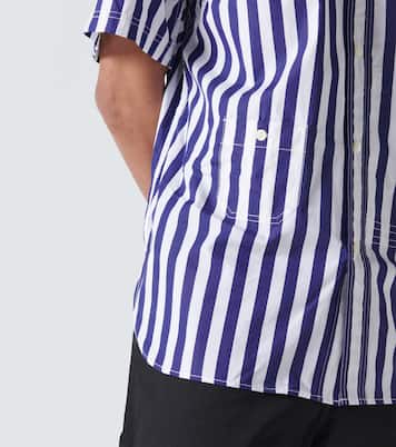 x Carhartt striped cotton Bowling shirt | Junya Watanabe