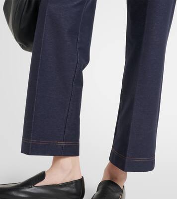 Gerade Hose Ballata aus einem Baumwollgemisch | Max Mara