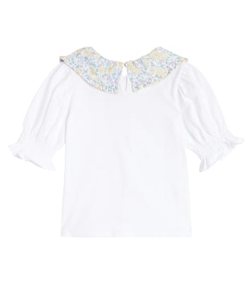 Lorena cotton jersey top | La Coqueta