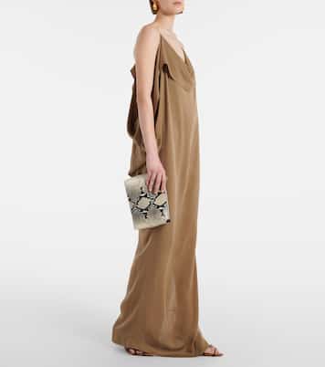 Sac à bandoulière Lina en cuir embossé | Khaite