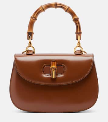 Gucci Bamboo 1947 Small leather top-handle bag | Gucci