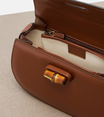 Gucci Bamboo 1947 Small leather top-handle bag | Gucci