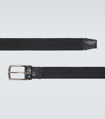 Ceinture à finitions en cuir | Zegna