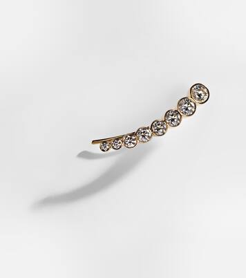 Boucle d'oreille unique Croissant De Lune en or 18 ct | Sophie Bille Brahe