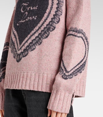 Bedruckter Pullover aus einem Wollgemisch | Acne Studios