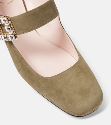 Trés Vivier 45 suede pumps | Roger Vivier