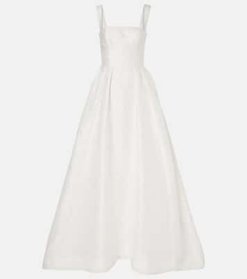 Bridal Esther brocade gown | Rebecca Vallance