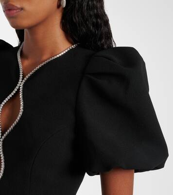 Robe Estella en crêpe à ornements | Rebecca Vallance