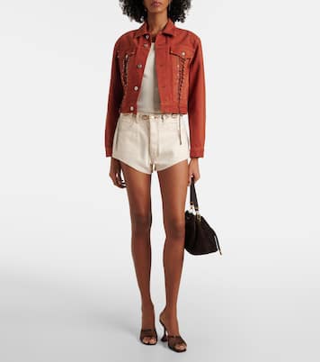 Ocean Dream denim shorts | Alanui