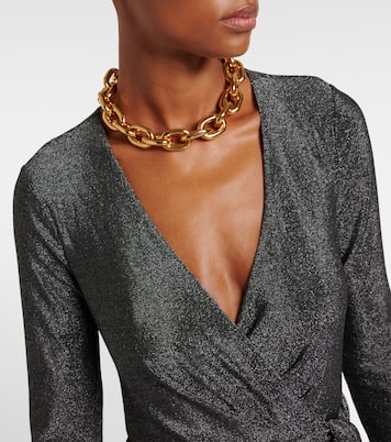 Jumpsuit Cosima Two con lamé | Diane von Furstenberg