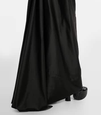 Camille draped crêpe satin bustier gown | Vivienne Westwood