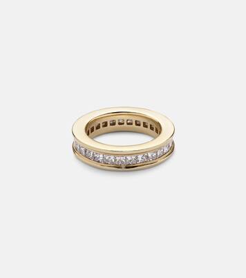 Ivy Eternity 18kt gold ring with diamonds | Octavia Elizabeth