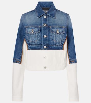 Petit Grand paneled denim jacket | Jean Paul Gaultier