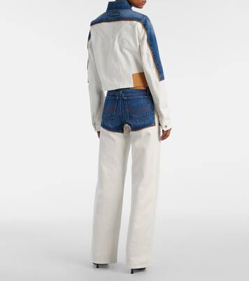 Petit Grand paneled denim jacket | Jean Paul Gaultier