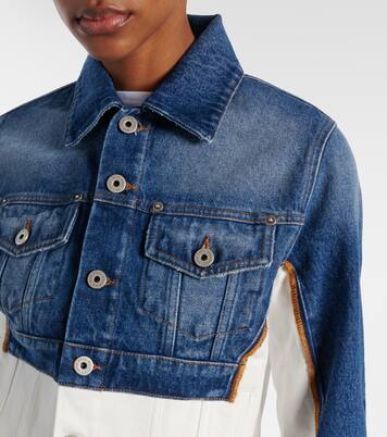 Petit Grand paneled denim jacket | Jean Paul Gaultier