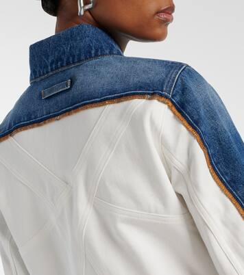 Petit Grand paneled denim jacket | Jean Paul Gaultier