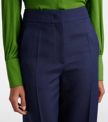 Pantalon ample en Crepe Couture | Valentino