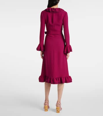 Midikleid aus Cady Couture | Valentino