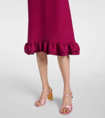 Midikleid aus Cady Couture | Valentino