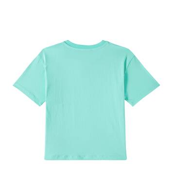 Logo cotton jersey T-shirt | Balmain Kids