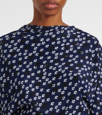 Abito lungo Alina con stampa floreale | Proenza Schouler