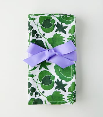 Large set of 6 floral napkins | La DoubleJ