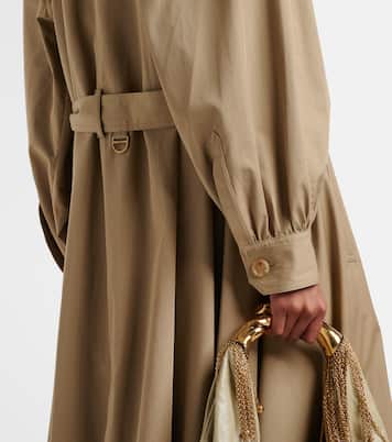 Cotton gabardine trench coat | Chloé