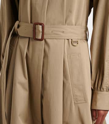 Cotton gabardine trench coat | Chloé