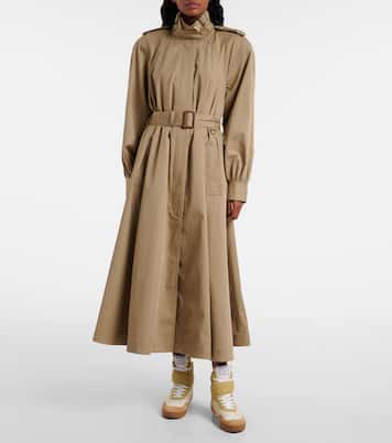 Cotton gabardine trench coat | Chloé