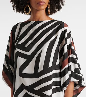 Camino striped silk top | Max Mara