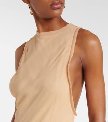 Draped silk gown | Victoria Beckham