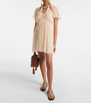 Minikleid Ranadial aus Seidenchiffon | Isabel Marant