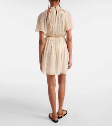 Minikleid Ranadial aus Seidenchiffon | Isabel Marant