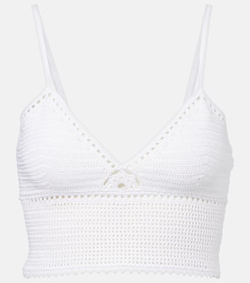 Cropped-Top aus Häkelstrick | Ralph Lauren Collection