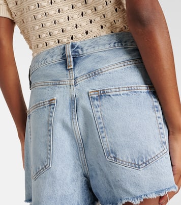 Dare high-rise denim shorts | Frame