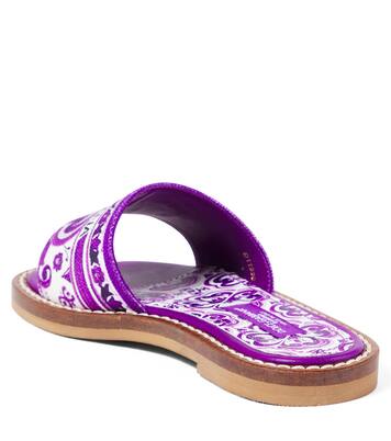 Majolica canvas slides | Dolce&Gabbana Kids