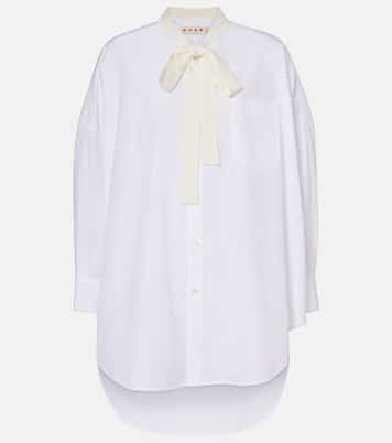 Hemdblusenkleid aus Baumwolle | Marni