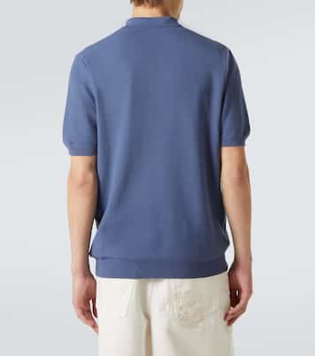 Cotton polo shirt | Sunspel