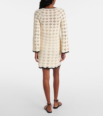 Rhiannon pointelle cotton minidress | Zimmermann