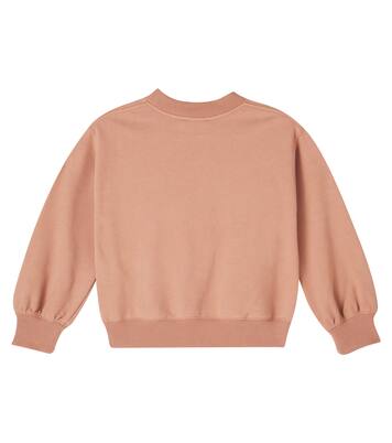 Logo cotton fleece sweatshirt | Chloé Kids