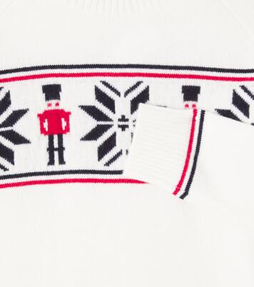 Intarsia wool sweater | Tartine et Chocolat