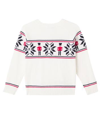 Intarsia wool sweater | Tartine et Chocolat