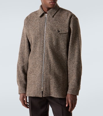 Hemdjacke aus Tweed | Dries Van Noten