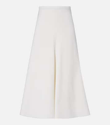 Wool midi skirt | Brunello Cucinelli