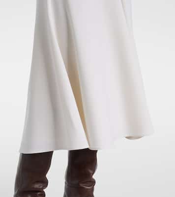 Wool midi skirt | Brunello Cucinelli