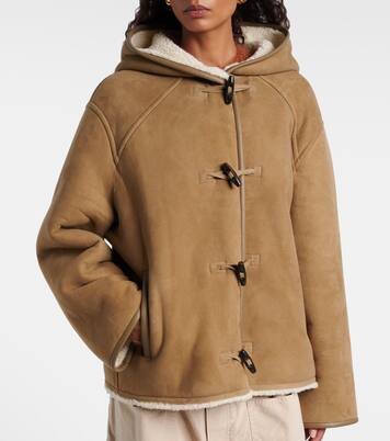 Wendbare Jacke aus Leder und Shearling | Yves Salomon