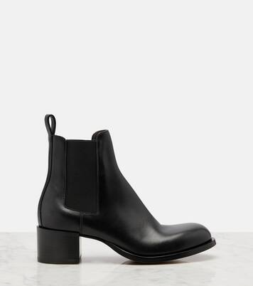 Nobilis Chelsea leather ankle boots | The Row